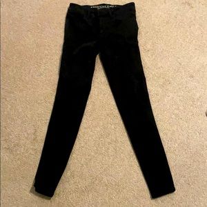 American eagle black super stretch X jeans